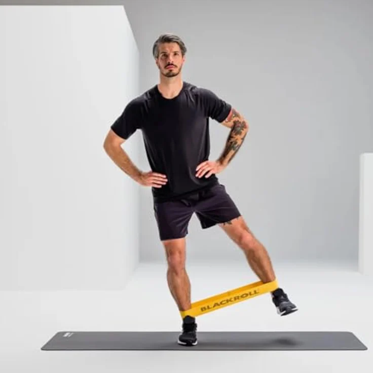 BLACKROLL Loop-Band, Pilates-Band mit verschiedenen Widerständen, waschbar bei 60 °C, inkl. Informationsbroschüre – Bild 5