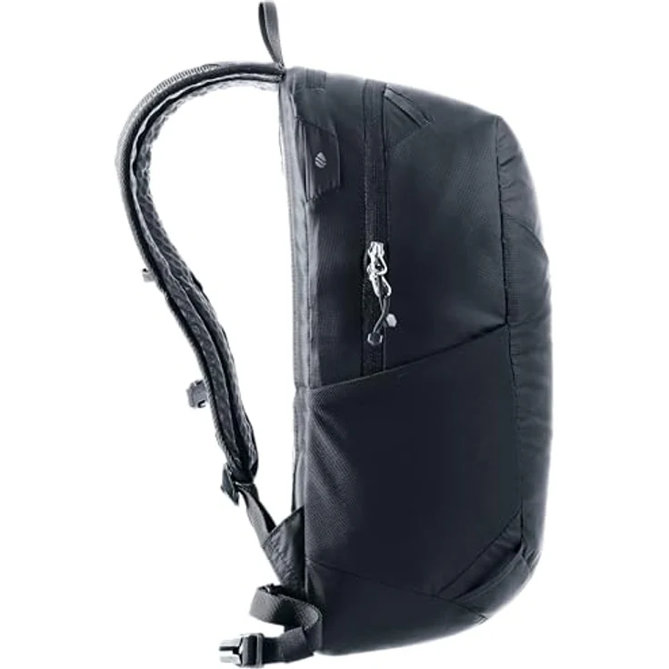Deuter Speed Lite 17, leichter Wanderrucksack mit ergonomischen Schulterträgern, abnehmbarem Hüftgurt und Trinkblasenfach bis 2 L, grau – Bild 3