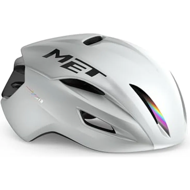 MET Manta, Velohelm (52 - 56 cm) mit aerodynamischem Design und 12 Belüftungsöffnungen