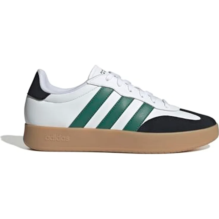 Adidas BarredaJR1323 Herren Turnschuhe Weiß, Synthetik- und Wildleder-Obermaterial, Gummi-Cupsohle, reguläre Passform – Bild 2