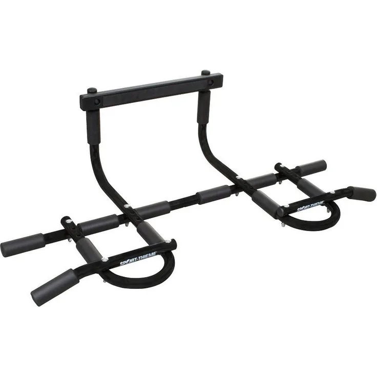 Sport-Thieme Klimmzugstange Türreck, Metall mit Schaumstoffpolsterung, Schwarz, Belastbar bis 110 kg