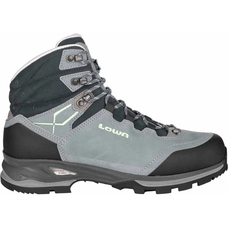 LOWA Lady Light LL Damen Wanderschuhe, VIBRAM®-TRAC-LITE-II-Sohle, rauchblau/mintgrün, EU 39,5