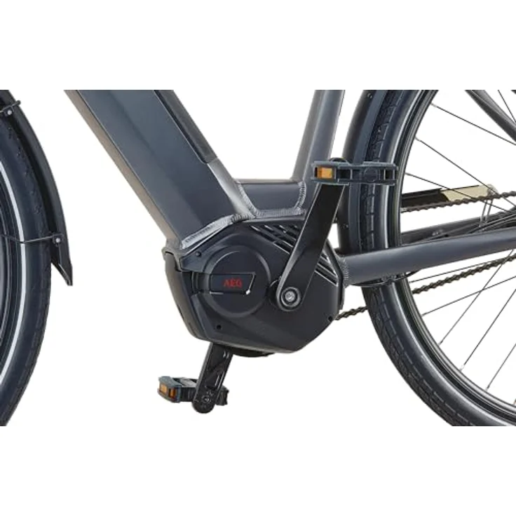 Prophete GENIESSER 3.0 E-Bike 28 Zoll, AEG ComfortDrive II Mittelmotor 250W, 70Nm, 360Wh Akku, bis 110 km Reichweite, Shimano Nexus 7-Gang, hydraulische Scheibenbremsen, 90 Lux Beleuchtung, RH 48 cm – Bild 4
