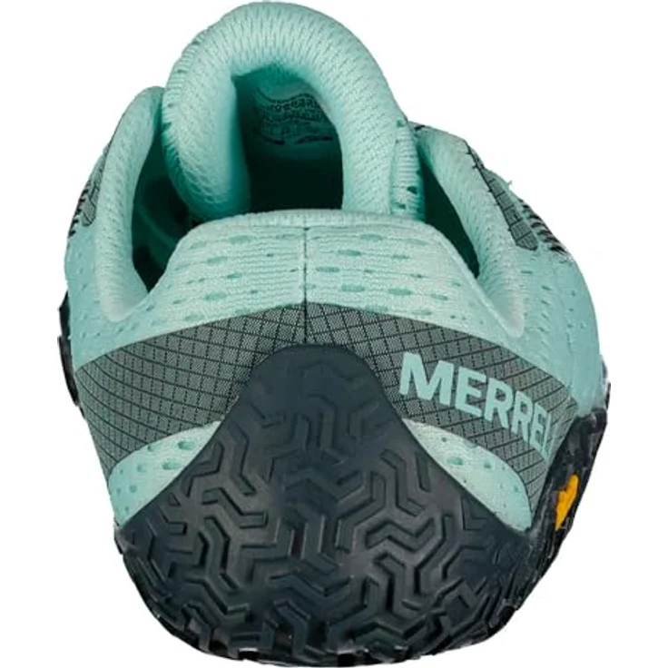 Merrell Vapor Glove 6, Damen Barfussschuhe für Trailrunning, 6 mm Höhe, atmungsaktives Grün, recycelte Materialien – Bild 6