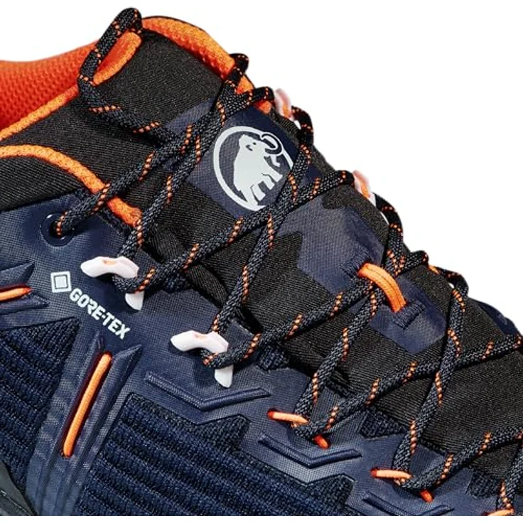 Mammut Alnasca Knit III Low GTX Men, Herren Wanderschuhe mit GORE-TEX Membran und Vibram Megagrip Sohle, Blau, Größe 46 – Bild 7