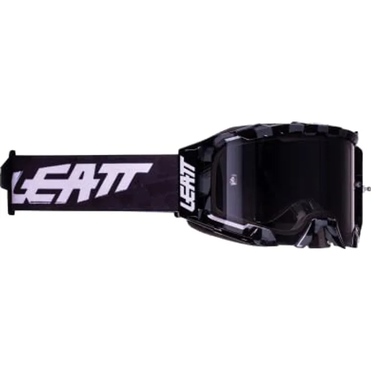 Leatt Velocity 5.5 Iriz-Maske – gebürstet – Silberne Linse 50 %, Skibrille mit kühlendem und bequemem Tragekomfort