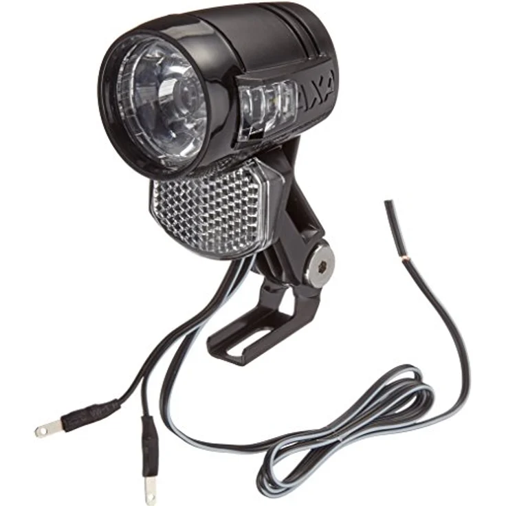 AXA Blueline30, Dynamoscheinwerfer mit 30 Lux Lichtleistung, Hell-Dunkel-Sensor und Steadylight-Funktion – Bild 1
