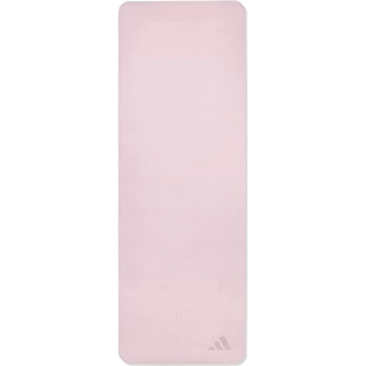 adidas Premium Yogamatte 5 mm, TPE/EVA, klar rosa, rutschfest und stabil – Bild 3