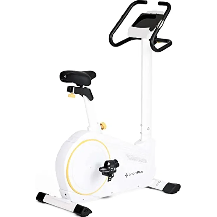 SportPlus Ergo-Heimtrainer SP-HT-9600-W-iE White/Yellow Bluetooth