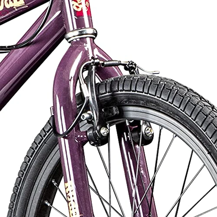deTOX BMX-Rad Rude Limited, 20 Zoll, 1 Gang, unisex, 4 Pegs, 360° Rotor, grau/blau, geeignet für Fahrer ab 140 cm – Bild 7