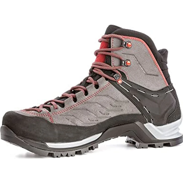 Salewa MTN Trainer Mid GTX, Herren Wanderschuhe für anspruchsvolle Trekkingtouren, wasserdicht, beige schwarz, Größe 46.5 – Bild 3