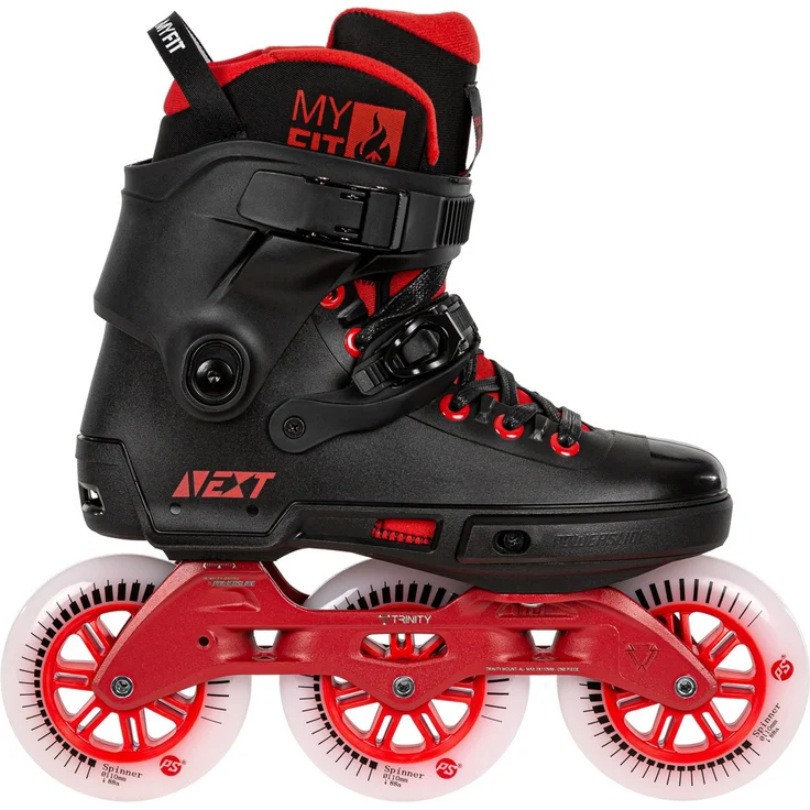 Powerslide Inline Skate Next Black Red 110, Urban und Fitness, Unisex – Bild 1