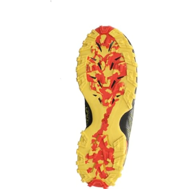 La Sportiva Bushido III, Herren Laufschuhe mit griffiger FriXion Red Bi-Compound Sohle, Schwarz, Größe 42 – Bild 5