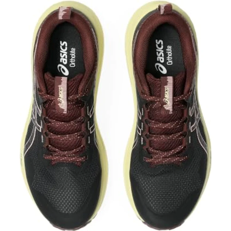 Asics Trabuco Terra 3, Trailrunningschuhe für Damen mit GEL Technologie, schwarz/weiß, Größe 40,5 – Bild 3
