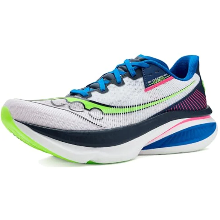 Saucony Endorphin Azura, Herren Laufschuhe mit PWRRUN PB Dämpfung und SpeedRoll-Technologie, Weiß, EU 44.5 US 10.5 – Bild 2