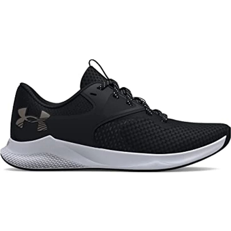 Under Armour Charged Aurora 2, Laufschuhe für Frauen, schwarz, EU 36 1/2, atmungsaktiv mit verstärktem Mittelbereich und stoßabsorbierender Dämpfung – Bild 2