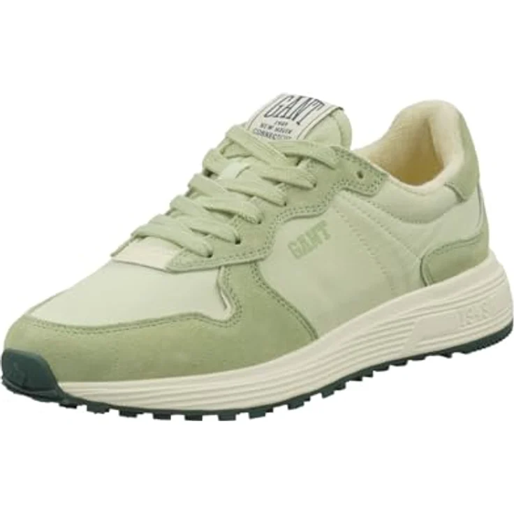 GANT 30533848/G726 Laufschuhe im Retro Look aus Nylon mit Velourslederdetails, lightgreen, Größe: 39 – Bild 2