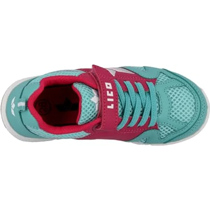 Lico Kinder-Sportschuh Hallenschuh, flexibel und komfortabel mit Klettverschluss, Farbe: blau, EU Größe: 31 – Bild 5