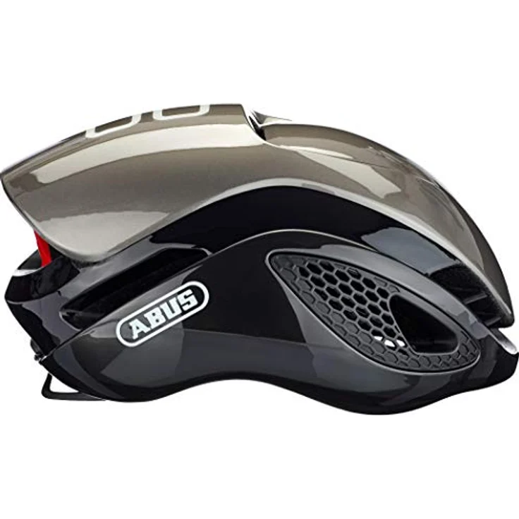 ABUS Rennradhelm GameChanger - Aerodynamischer Fahrradhelm mit optimalen Ventilationseigenschaften - Dunkelgrau, Größe S – Bild 5