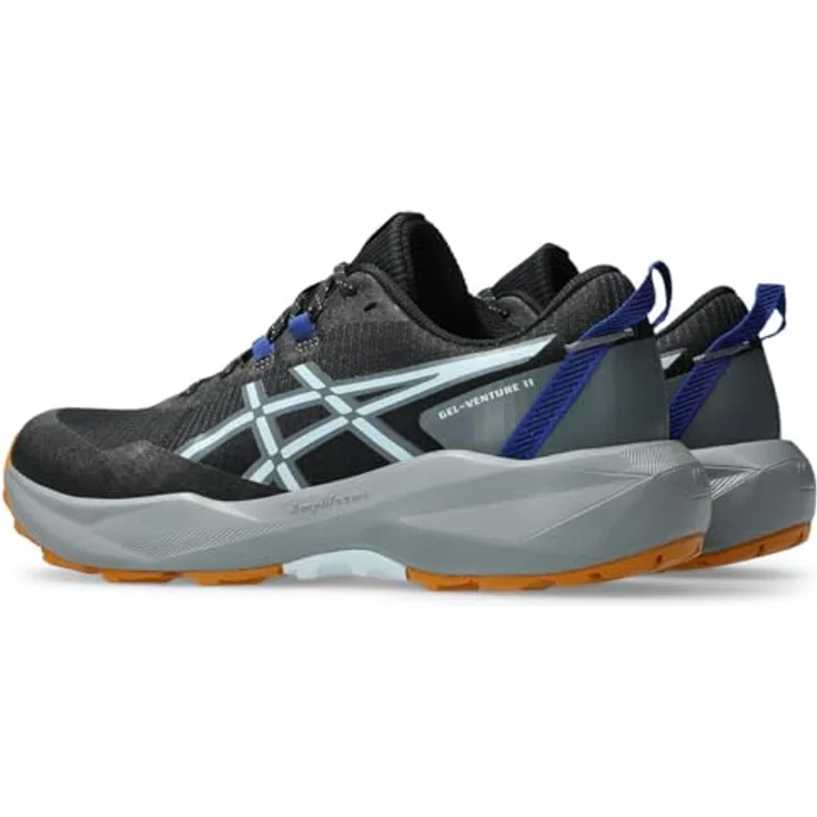 ASICS GEL-VENTURE 11, Trailrunningschuhe mit starkem Profil und GEL™-Technologie, Schwarz/Grau – Bild 2