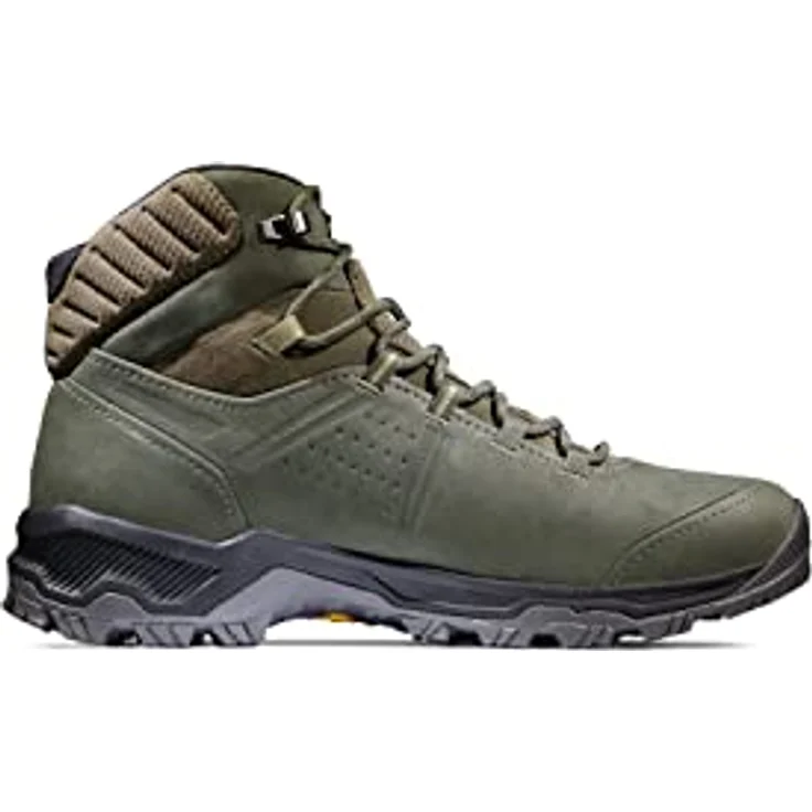 Mammut Mercury IV Mid GTX Men, Herren Wanderschuhe mit wasserdichter GORE-TEX Membran, flexibler Vibram-Sohle, terracare® Nubukleder, Grün, Größe 48.5 – Bild 3