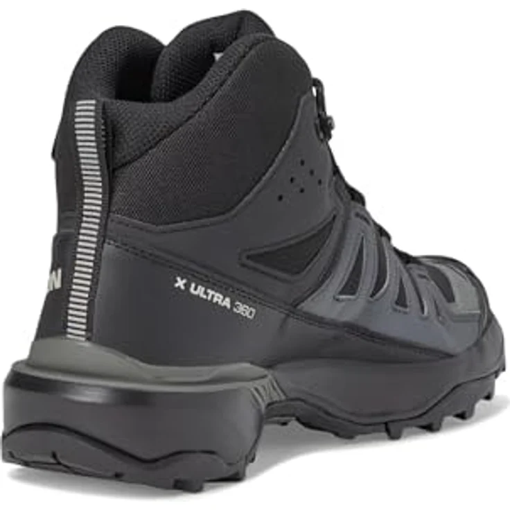 Salomon X Ultra 360 Mid GTX, Wanderschuhe mit Gore-Tex-Membran und hohem Schaft, schwarz – Bild 6