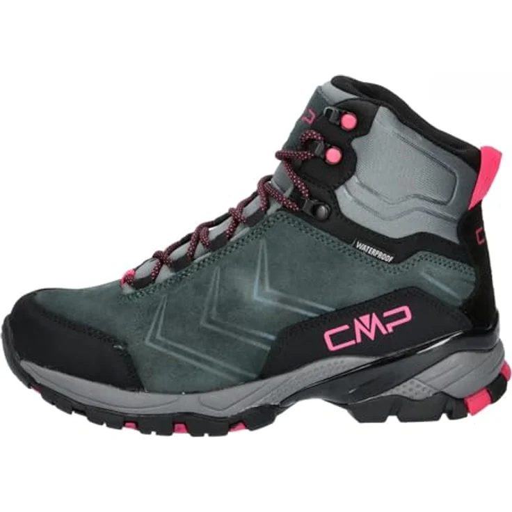 CMP Campagnolo Women's Melnick Mid Trekking Shoes, wasserdicht, Leder, Grün, Größe 41 – Bild 2