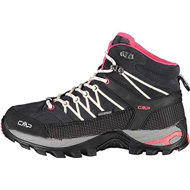 CMP Trekkingschuhe Damen Rigel Mid, Waterproof Wanderschuhe mit hoher Dämpfung – Bild 2