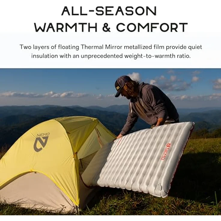 Nemo Tensor All-Season, Regular Isomatte mit R-Wert 5,4, ultraleicht und bluesign-zertifiziert – Bild 3