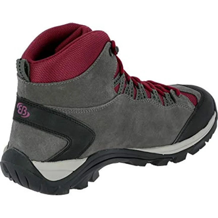 Brütting Damen Wanderschuhe, robuste Outdoorschuhe mit Schnürverschluss, grau, Größe 38 – Bild 4