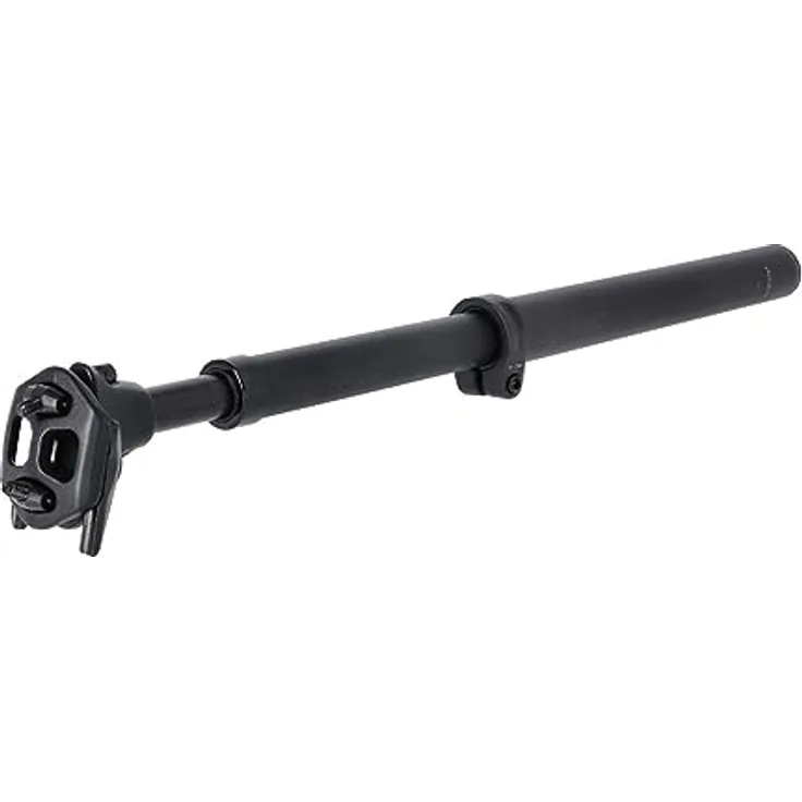 ergotec Federsattelstütze SP-10.0 Vario Alu, schwarz, Ø34,9x550mm, 15mm Federweg, 1 Stück