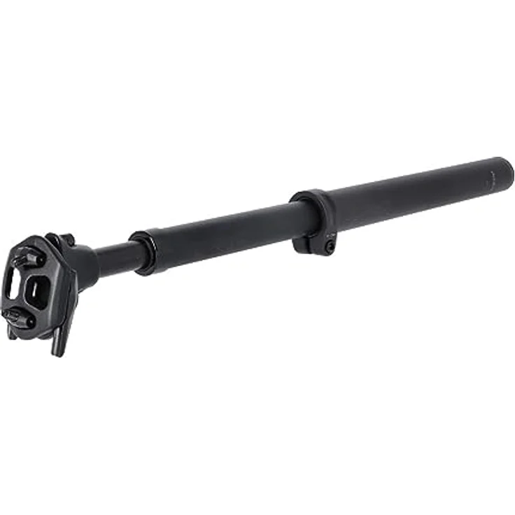ergotec Federsattelstütze SP-10.0 Vario Alu, schwarz, Ø34,9x550mm, 15mm Federweg, 1 Stück