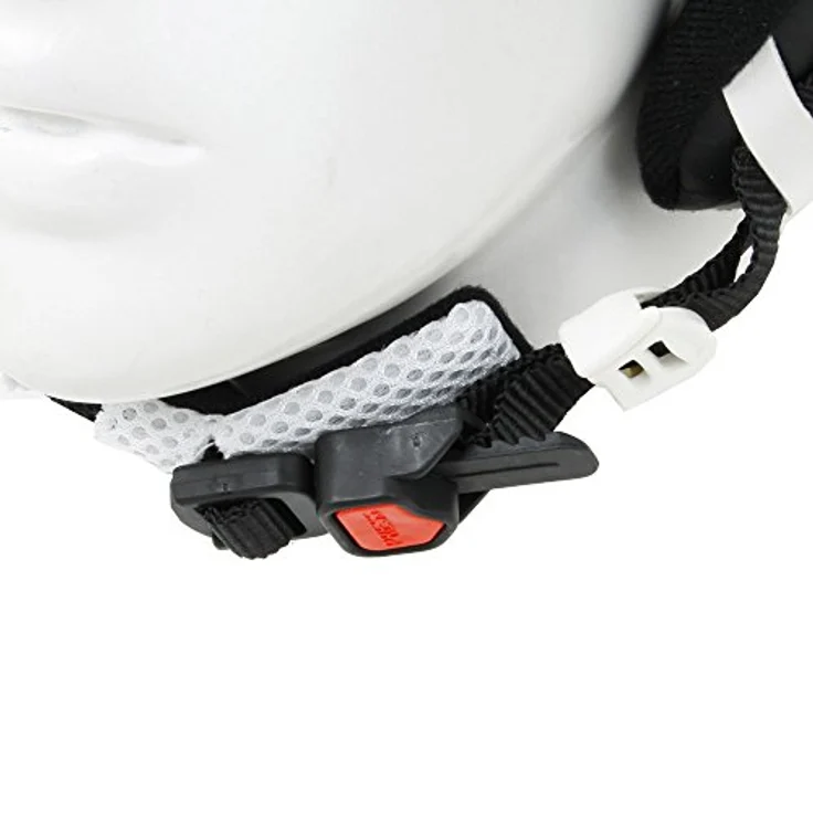 ALPINA SPORTS Biom In-Mold Skihelm, matt schwarz, für Kopfumfänge 54 - 58 cm, S, leicht und robust mit abnehmbaren Ohrenschützern – Bild 3