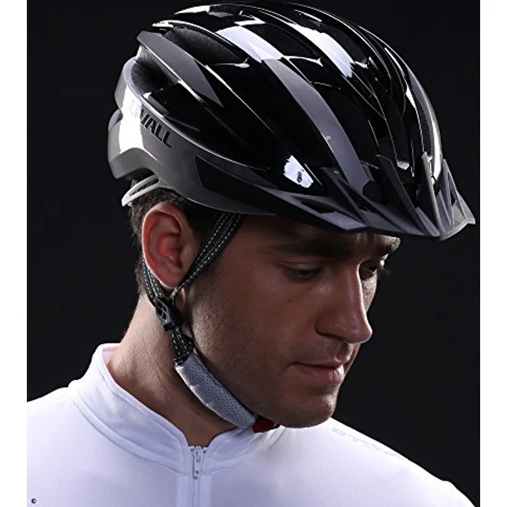 Livall Fahrradhelm MT1, schwarz/anthra, M 54-58 – Bild 5