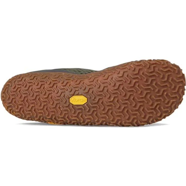 Merrell Vapor Glove 6, Herren Wanderschuhe, atmungsaktives Obermaterial aus 100 % recyceltem Mesh, Vibram EcoStep-Aussensohle, vegan-freundlich, Grün, Größe 41 – Bild 4