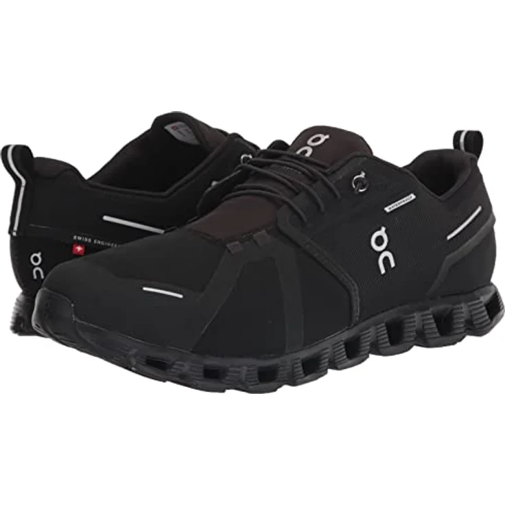 On Running Cloud 5 Waterproof, Herren Laufschuhe mit Gore-Tex®, wasserdicht, All Black – Bild 8