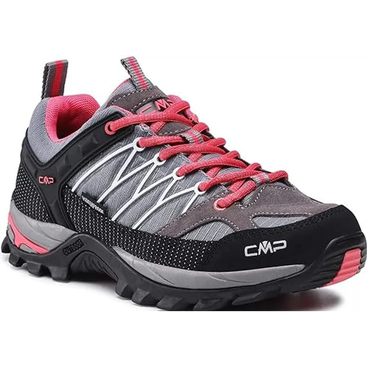 CMP Campagnolo Damen Wanderschuhe, Trekkinghalbschuhe mit wasserabweisendem Obermaterial, grau, Größe 36 – Bild 8
