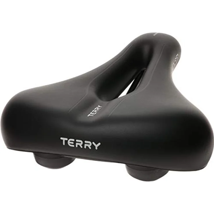 Terry Anatomica, Fahrradsattel mit 3-Zonen-Komfortprinzip, 220 mm breit, für City/Commuting, schwarz – Bild 7
