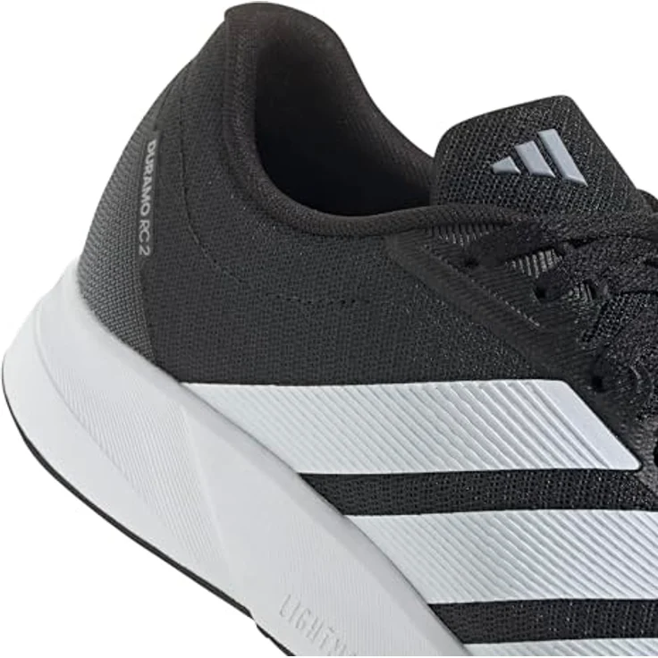 Adidas Duramo RC2 Laufschuhe Herren, LIGHTMOTION-Zwischensohle, Textiloberfläche, griffige Adiwear-Außensohle, 246 g – Bild 5