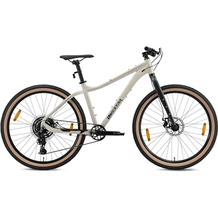 BIKESTAR 27,5 Zoll Mountainbike, Aluminium Trekking/Crosstourer mit Shimano CUES 9-Gang und Scheibenbremsen, 17 Zoll Rahmen für Erwachsene ab 164 cm, 60 Tage testen – Bild 2