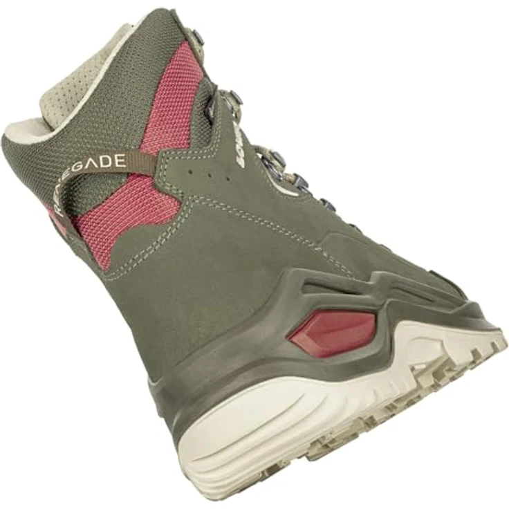 Lowa RENEGADE EVO GTX MID Ws Wanderschuh, wasserdicht mit GORE-TEX, für Damen, optimierte Passform, stabiler Halt, grau – Bild 2