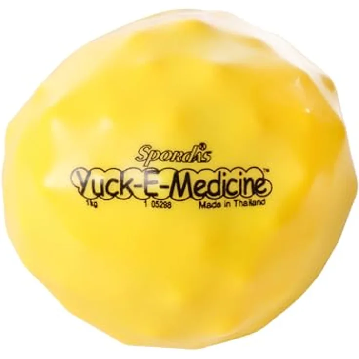 Sport-Thieme Spordas Medizinball Yuck-E-Medicine, zur Muskulaturkräftigung und Verbesserung von Koordination und Balance, schadstofffreies Gel mit Polymer-Kugeln
