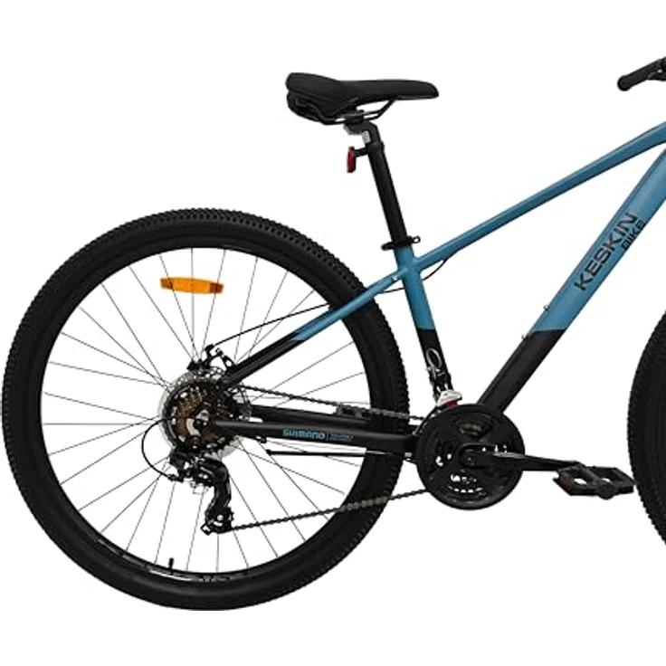 Keskin Bikes HT MTB1, 29" Hardtail-Mountainbike mit Aluminiumrahmen, SM21-Speed, mechanischen Scheibenbremsen, Blau Schwarz – Bild 5