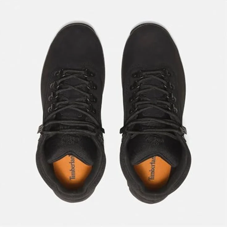 Timberland EURO HIKER MID LACE UP BOOT, Herren Wanderschuh aus Leder und Textil, atmungsaktiv, profiliert, hoher Schaft – Bild 6