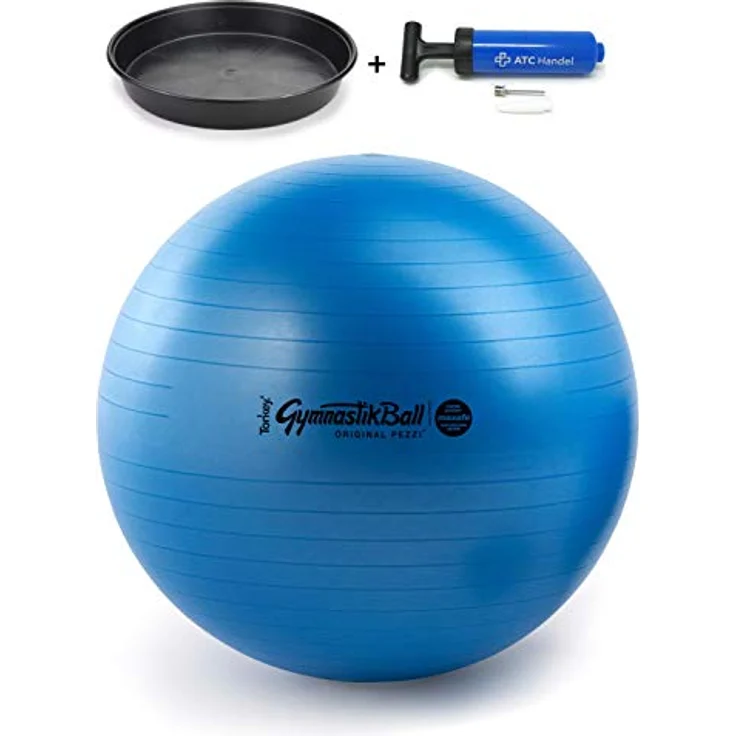 Original Pezzi Gymnastikball Maxafe Ø 42, 53, 65 & 75cm in Allen Farben - bis 400 kg belastbar - Fitness, Reha, Therapie, Gymnastik, Aerobic und als Sitzball fürs Büro – Bild 2