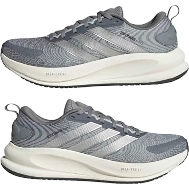 Adidas Supernova Ease 2, Laufschuhe für Damen mit Dreamstrike Zwischensohle, grau – Bild 8