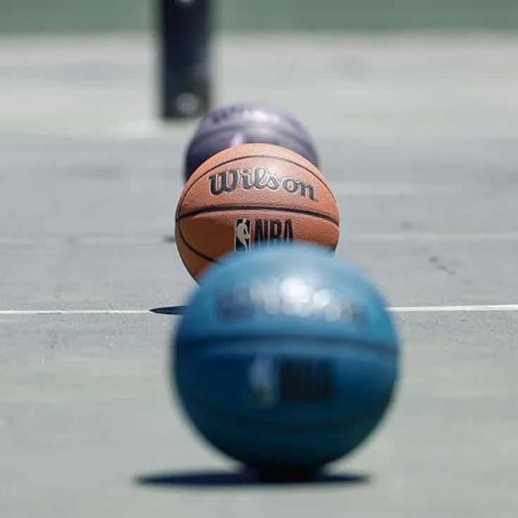 Wilson, Basketbälle, hochwertige Spielbälle für Profis und Amateure, orange – Bild 4