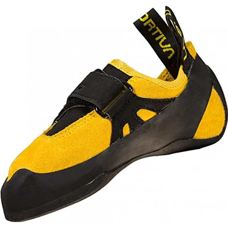 La Sportiva Tarantula JR, Kletterschuhe für Damen, bequem und leistungsstark, Größe 28, Gelb – Bild 4