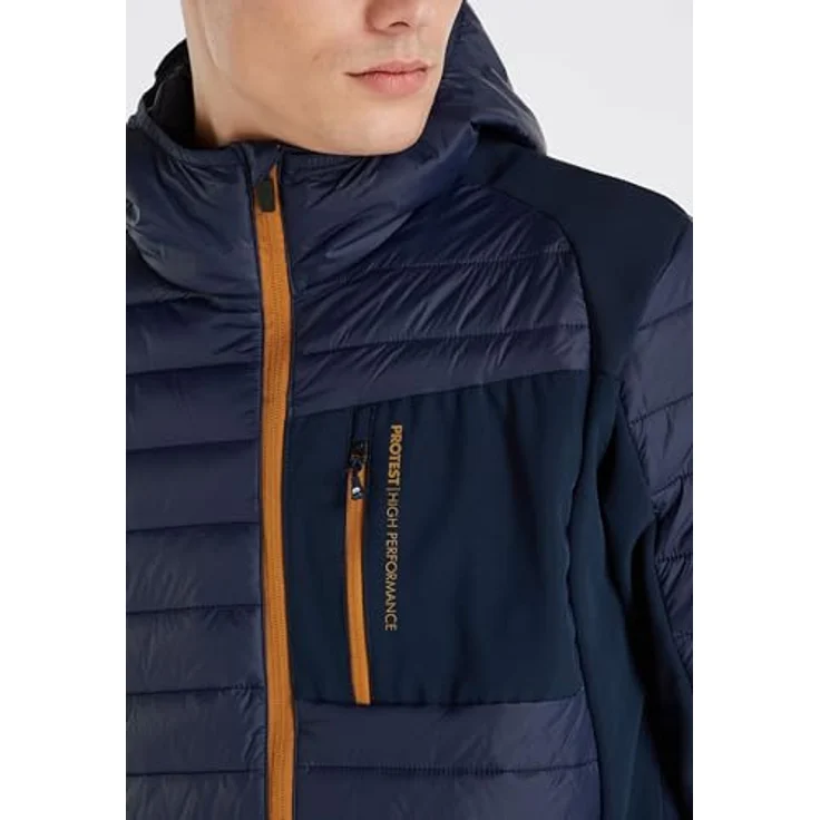 PROTEST LETTON Outerwear Jacke, wasserabweisend, stepp- und softshellmaterial, Ground Blue, Größe M – Bild 2