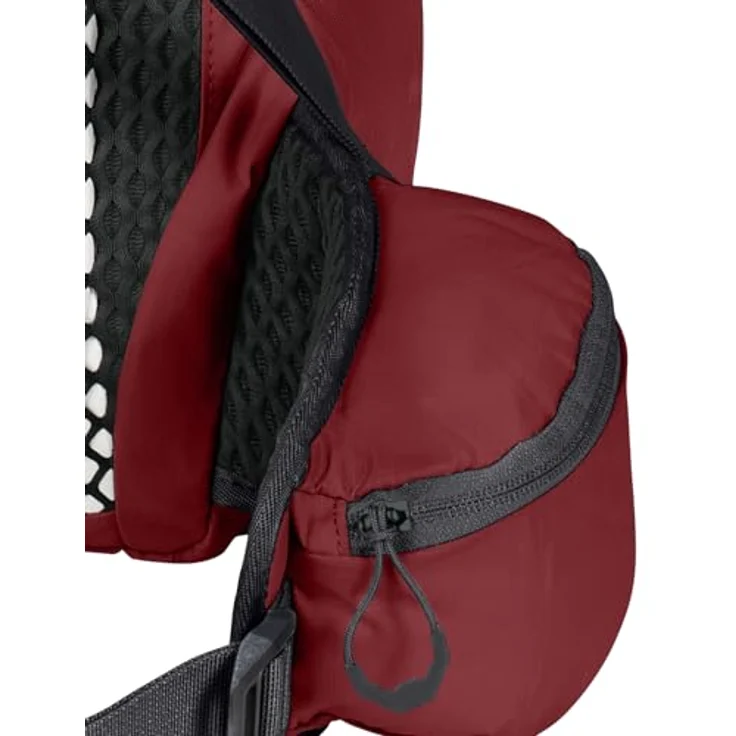 Jack Wolfskin Cyrox Shape 20, Wanderrucksack 49 cm, 100% Polyamid, tiefes Rubinrot – Bild 5